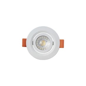 Spot De Led Blumenau Slim Redondo 3w Bivolt 6500k Luz Branca