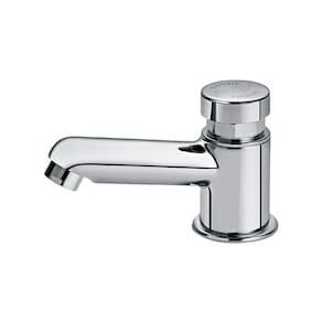 Torneira Com Fechamento Automático Docol Pressmatic 17160606 De Bancada Cromada