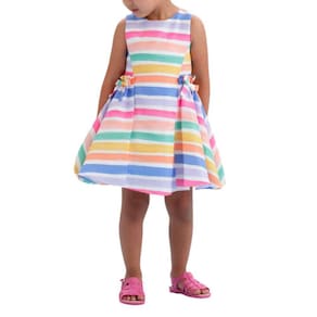 Vestido Infantil Verão Mon Sucre Colorido tam 2