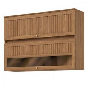 Armário Aéreo 2 Portas Basculantes 1.20cm Requinte Henn
