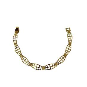 Pulseira Masculina - Banhada em Ouro 18k