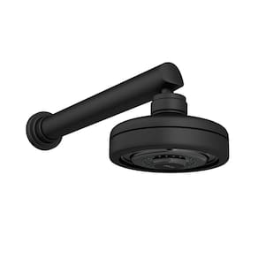 Chuveiro Deca Acqua Plus 1990.bl.ct.mt De Parede Black Matte