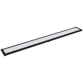 Luminária Led Taschibra Tl Slim 25 De Sobrepor 52w Bivolt Preto 6500k Luz Branca