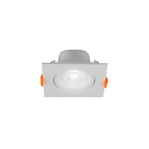 Spot De Led Blumenau Slim Quadrado 8w Bivolt 6500k Luz Branca