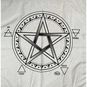 Toalha Pentagrama Tecido Jogo Cartas Tarot - Selecione A Cor