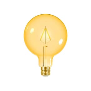 Lâmpada Led Taschibra Filamento Vintage G125 3w E27 Bivolt