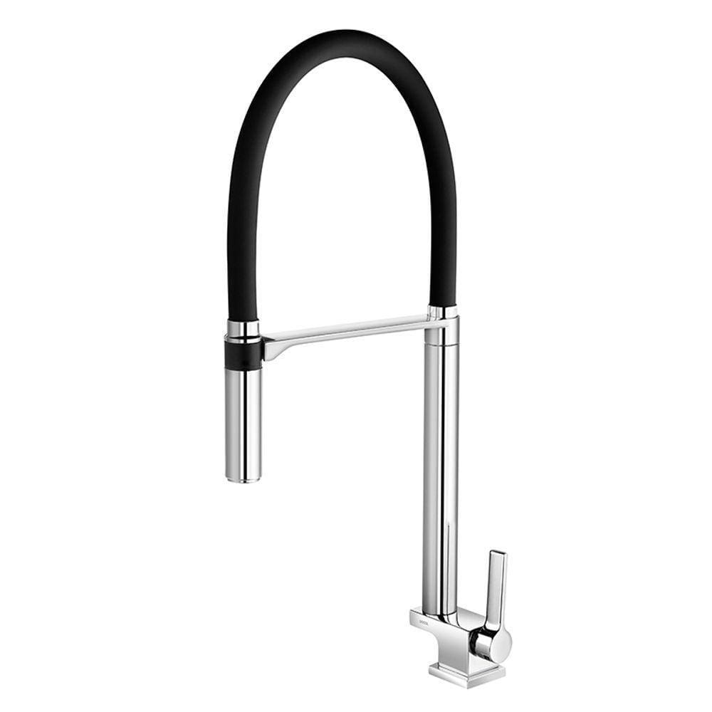 Torneira Docol Doc 738957 De Bancada Cromada-preta