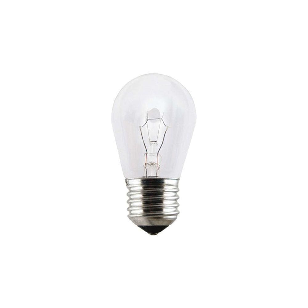 Lâmpada Incandescente Taschibra Ps45 Para Fogão E Geladeira 40w E27 2700k Luz Amarela 220v