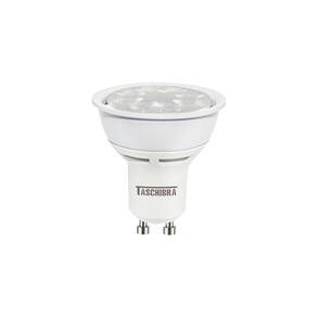 Lâmpada Led Taschibra Tdl 50 Dicroica Mr16 7w Bivolt Gu10 2700k Luz Amarela