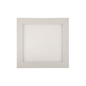 Painel De Led Blumenau Slim Quadrado De Embutir 18w Bivolt 6500k Luz Branca