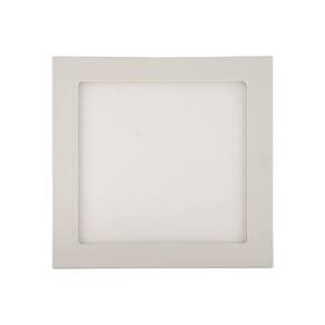 Painel De Led Blumenau Slim Quadrado De Embutir 24w Bivolt 6500k Luz Branca