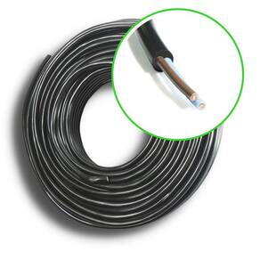Cabo Pp 2 Vias 1,5Mm 2X1,5Mm Flexível Rolo 100Mts 100%Cobre