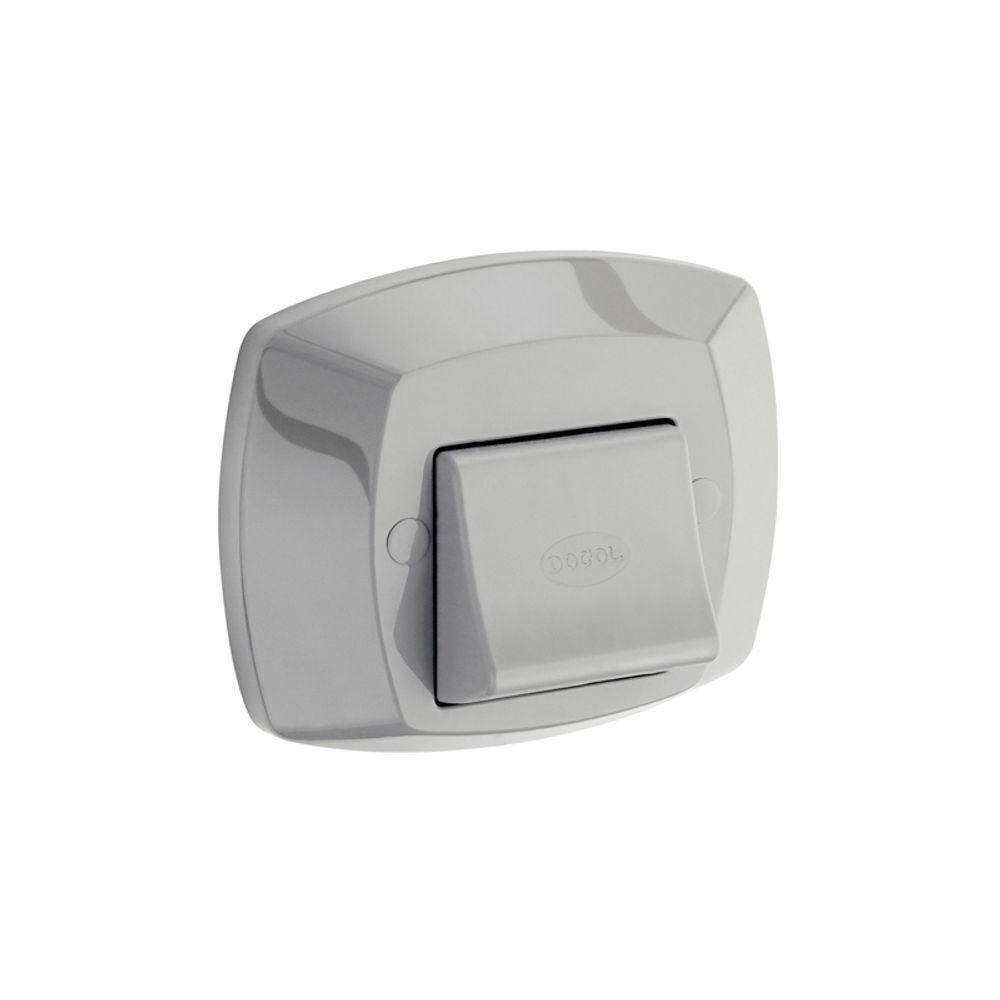 Acabamento Para Válvula De Descarga Docol Especial 1500122 Cinza Pérola