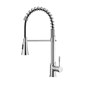 Torneira Misturador Monocomando Lorenzetti Lorenkitchen 2266 C76 De Bancada Com Ducha Cromada