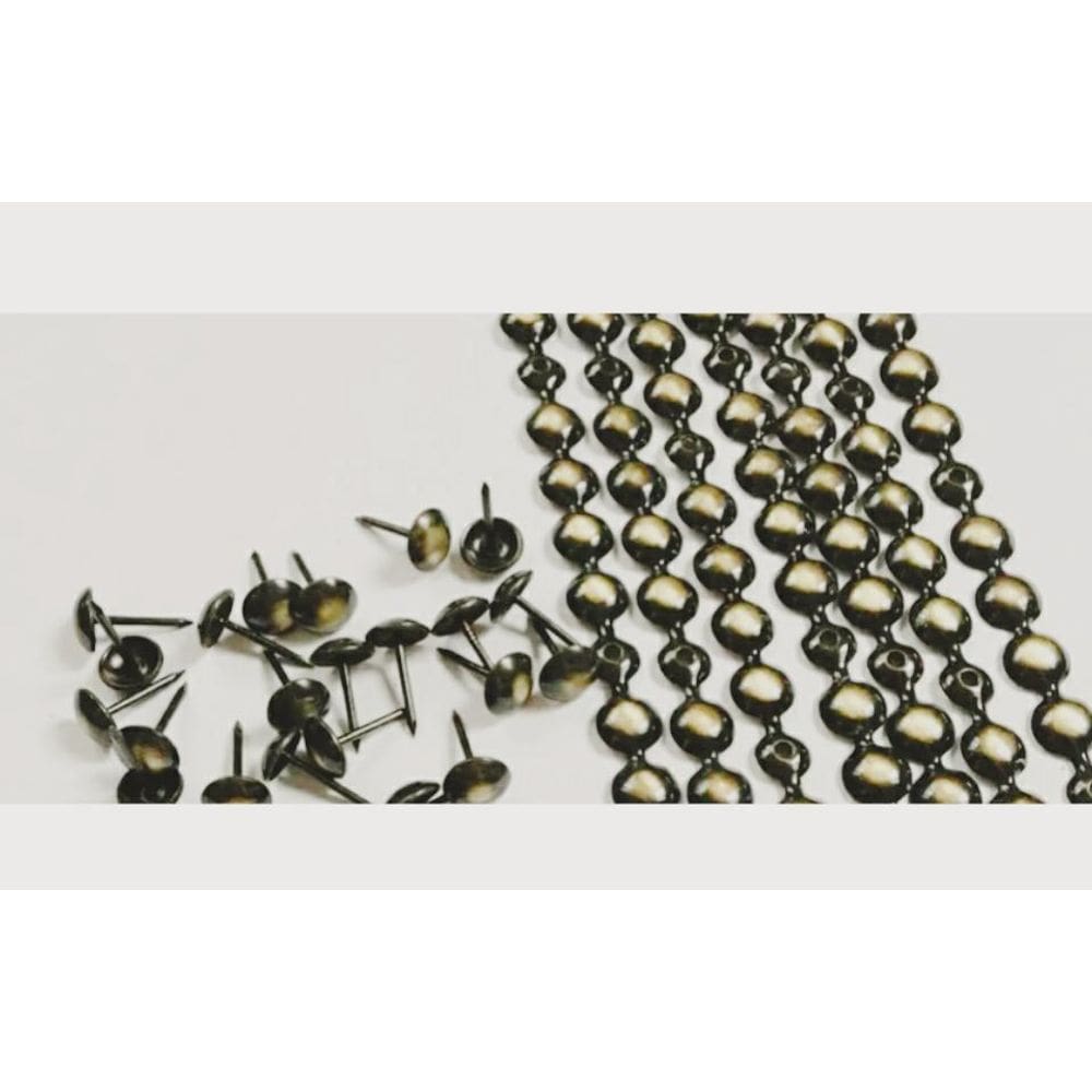 Cabeceira Painel Glamour Tachas Branca Reta Courino Branca