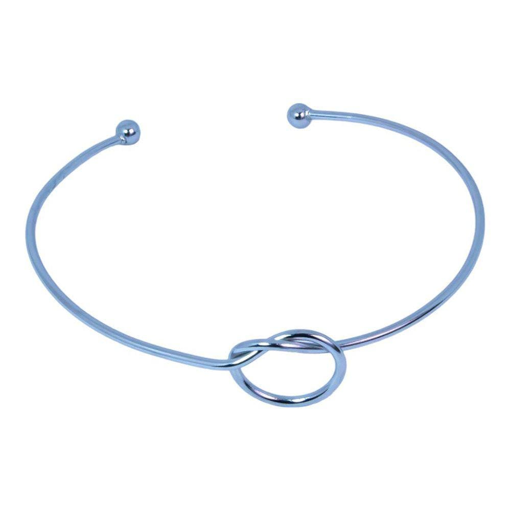 Bracelete Nó Aço Inoxidável