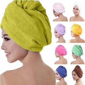 Kit 30 Toalhas Grossa Mágica Para Cabelo Secar Rápido Touca Banho