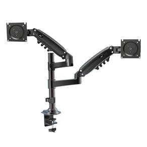 Suporte de Mesa p/ 2 Monitores 17``-27``c/ Pistão a Gás -ELG