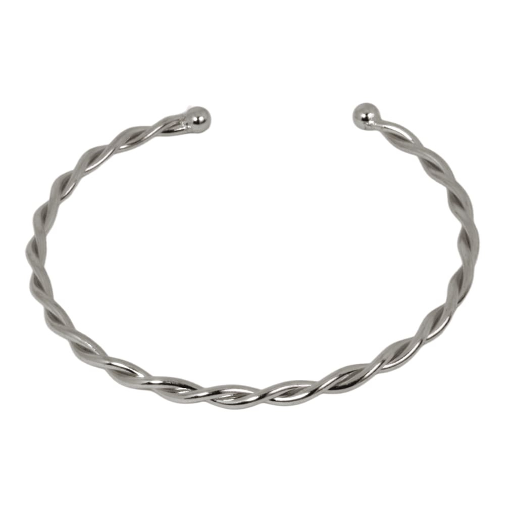 Bracelete Trançado Aço Inoxidável