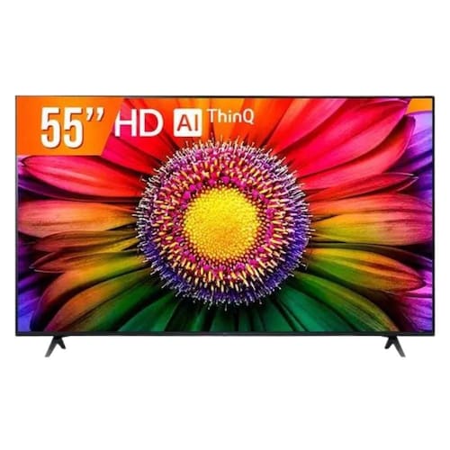 Smart TV LED 55" Ultra HD 4K LG 55UR871C0SA ThinQ AI 3 HDMI 2 USB Wi-Fi Bluetooth HDR10