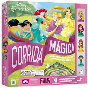 Jogo De Tabuleiro - Princesa Corrida Magica COPAG DA AMAZONIA