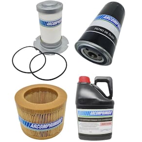 Kit De Filtros E 5l Óleo Sintético Atlas Copco GA10 175 SP