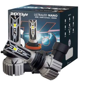 Par Lampada UltraLed S16 Nano HB4 Shocklight 6000k 4200l 12v