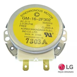 Motor Corrente Alternada Forno Micro-ondas LG - 6549w1s011b