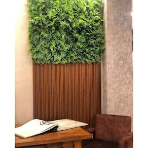 Placa Decorativo Planta Jardim Vertical Realista Sala Casa