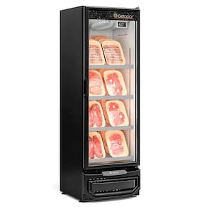 Refrigrador Expositor De Carnes E Bebidas Vertical Gcbc-45 Pr 445 Litros Porta Vidro 220V - Gelopar