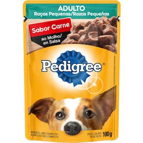 Pedigree Sache Carne Raças Peq. 100 g