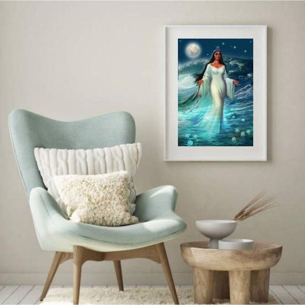 Quadro Umbanda Iemanjá - 60X48Cm