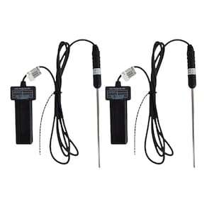 Kit 2 Sensor Temperatura St-2000 Termistor Precisão Atc Utilizado Medidor Ph-1500 Antigo Instrutherm