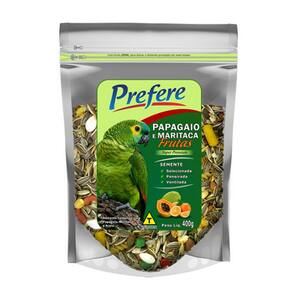 Prefere Papagaio e Maritaca Frutas Semente 400 g