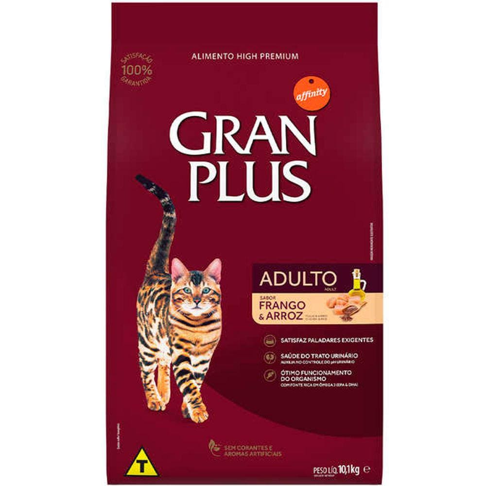 Gran Plus Gatos Ad. Frango 10,1 Kg