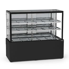 Vitrine Estufa 1,45 Metros 2 Prateleiras Titanium Premium VTPRQ1450 2P 220V - Refrimate