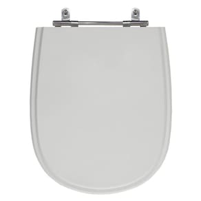 Assento Poliéster Laminado Paris Cinza Tampa Vaso Icasa