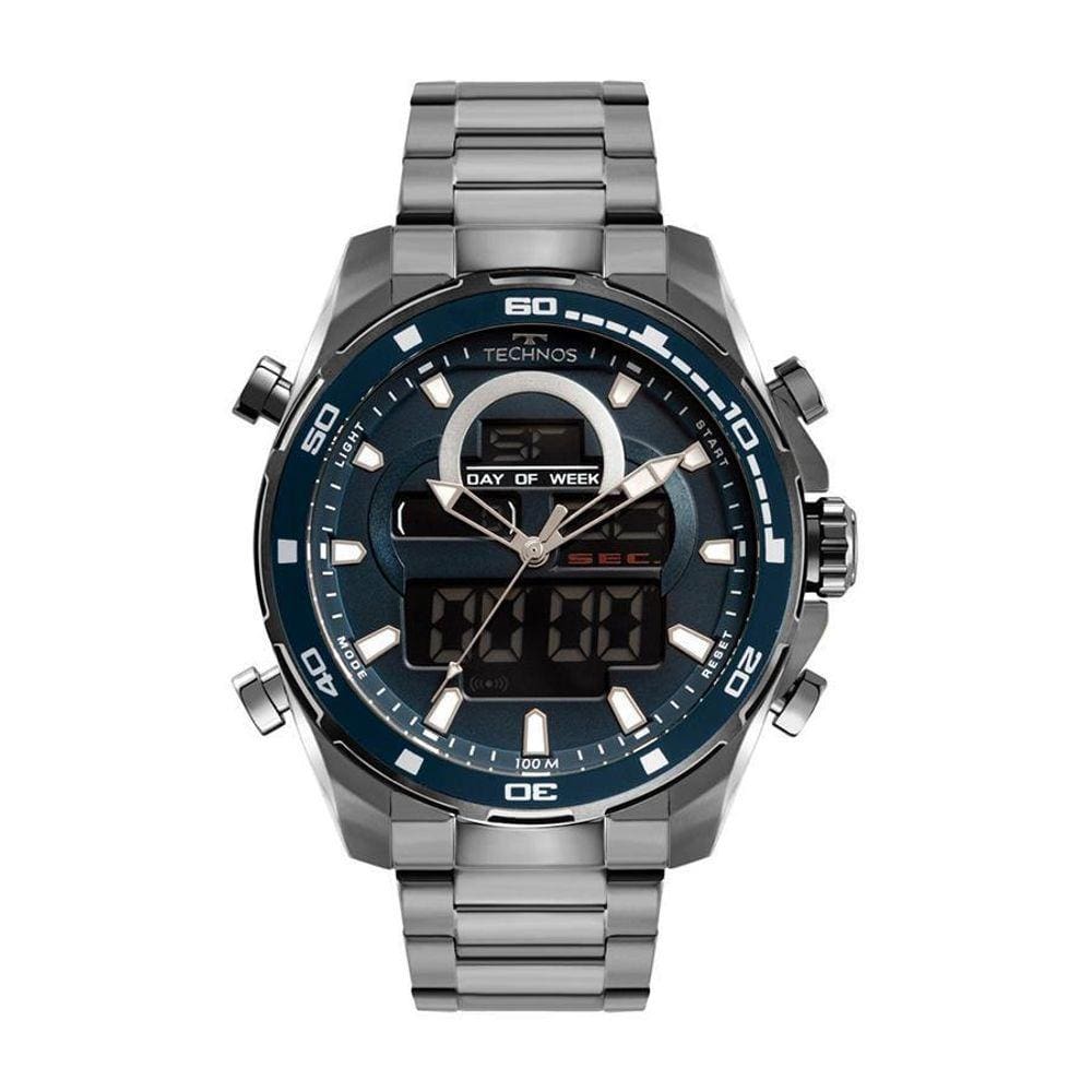 Relógio Technos Masculino Skydiver Grafite 48mm