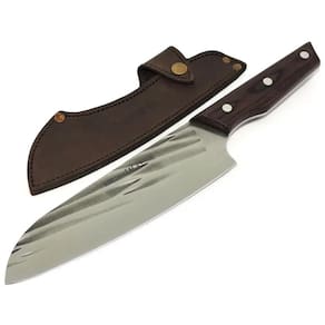 Faca Gourmet Chef Cozinha - Inox - 420c - 7 Pol.