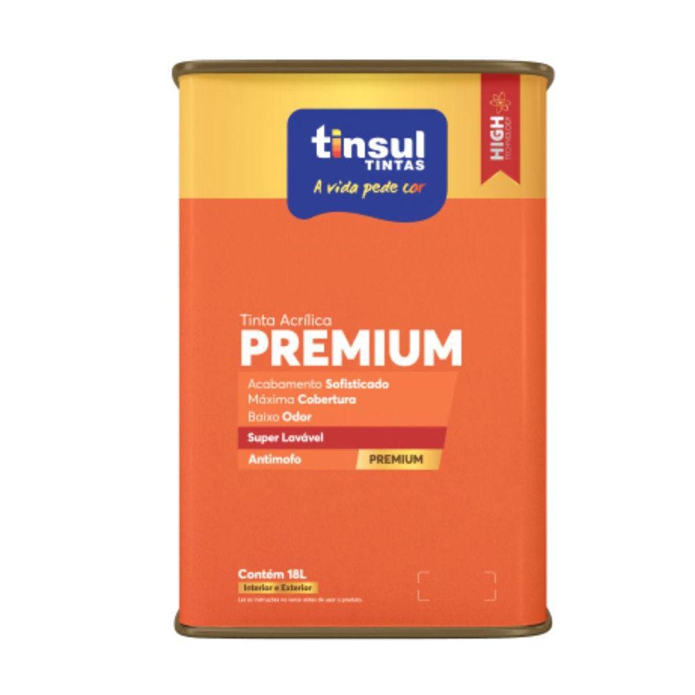 Base A Acrílico Semibrilho Premium 16l | Tinsul