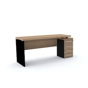 Mesa P/ Escritório 4 Gavetas Pandin Pe40 - Naturalle