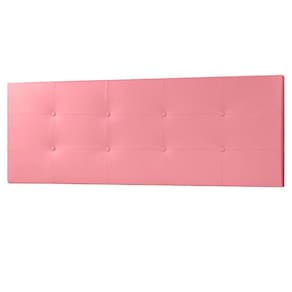 Cabeceira Painel Queen 1,60m Berlim Suede Rosa - Pallazio