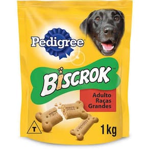Pedigree Biscrok Raças Grandes 1 Kg