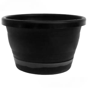 Cuia Veneza Prato Anti-Dengue (M-24x14,5) Preta RIQUEPLÁS