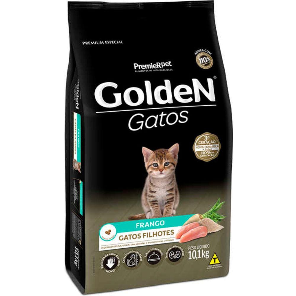 Golden Gatos Filhotes 10,1 Kg