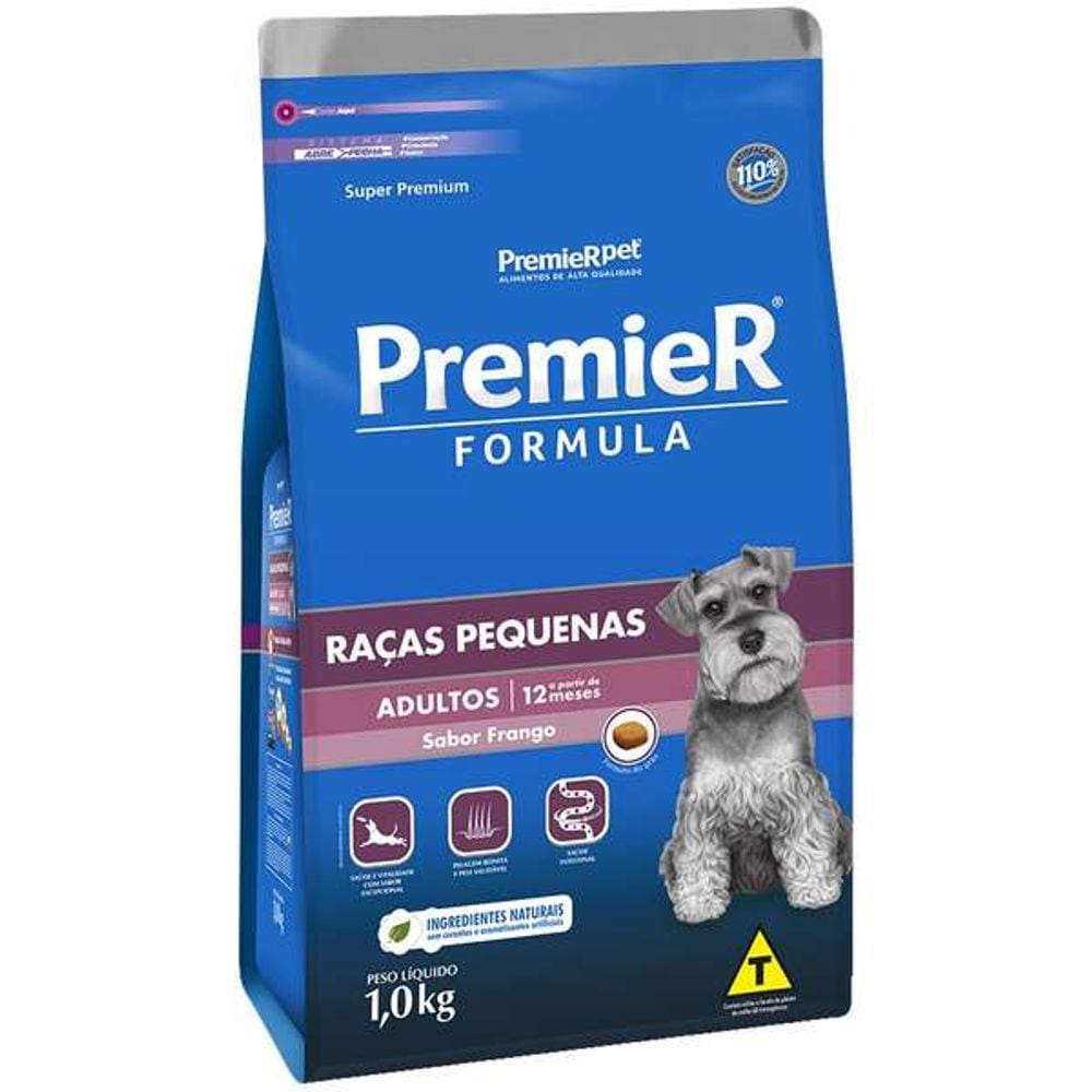 Premier Caes Ad. Raças Pequenas 1 Kg