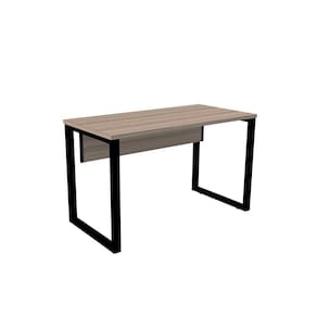 Mesa P/ Escritório 170X70 Pandin P25tub - Naturalle/Preto