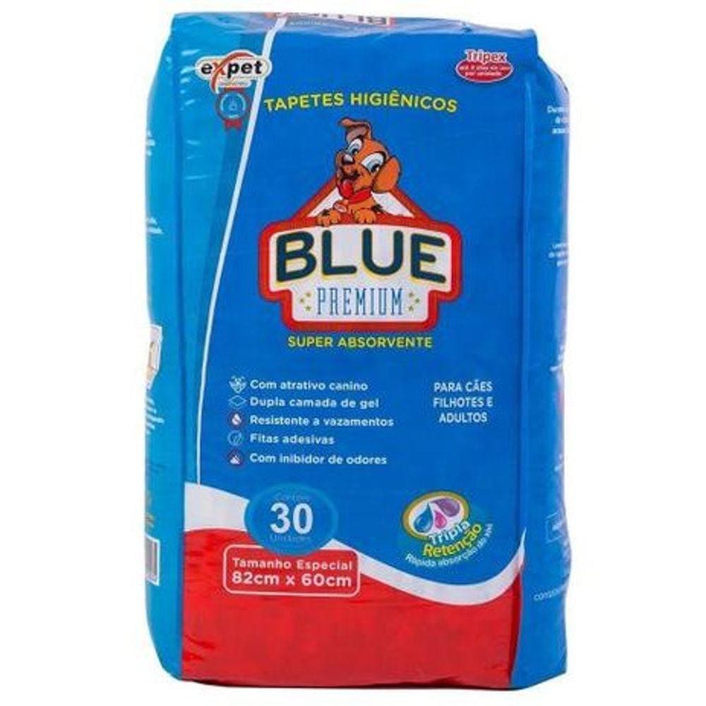 Tapete Higienico Expet Bluepremium c/ 30 Unid