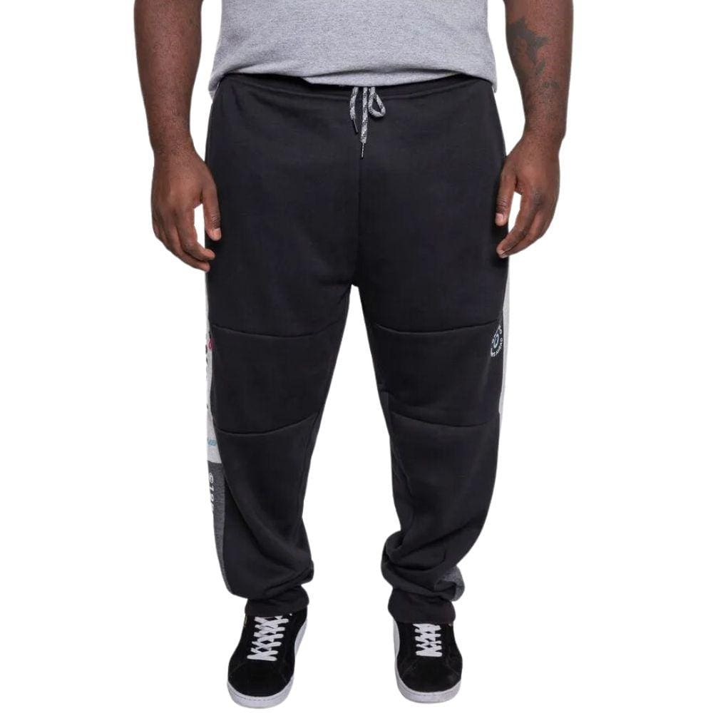 Calça de Moletom Plus Size Masculina Onbongo Preta ON006