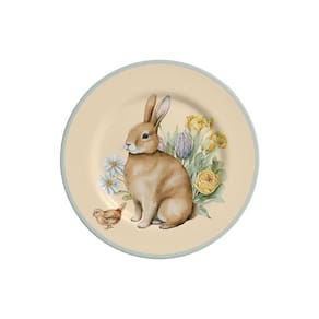 Conjunto Com 6 Pratos De Sobremesa Easter Colors 21Cm